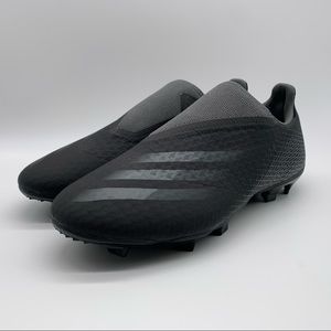 adidas X GHOSTED.3 LL (LACELESS) FG (FW3541) BLACK